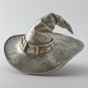 Handcrafted aluminium pumpkin lantern with green patina finish, pierced artistry creating glowing <b>Halloween</b> festive <b>decorative</b> - Product Image 2