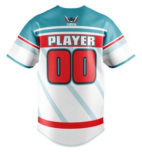 Maillots de baseball personnalisés en gros avec logo brodé, en Spandex/Coton, grandes tailles, respirants et à séchage rapide, vêtements de sport - Product Image 2