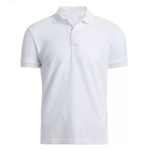 2025 última camiseta Polo de algodón de 200gsm para hombre, camiseta Polo con logotipo bordado personalizado para hombre, camisetas Polo de Golf - Product Image 1