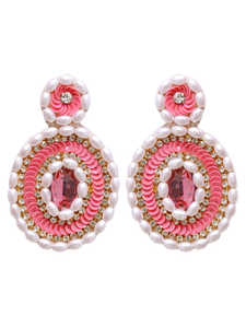 Fabriqué à la main nouvelle arrivée Design classique femmes mode perlé oiseaux boucle d'oreille pour vêtements de fête disponible au prix de gros pour l'exportation - Product Image 6