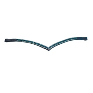 Bracelet à sourcils en cuir durable pour l'équitation équestre Logo personnalisé Prix de vente disponible - Product Image 2