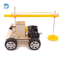 Robot éducatif électronique Montessori Mainan pour enfants Jouet à assembler en bois dans un emballage d'ensembles