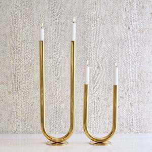 Bougeoir design populaire en acier inoxydable pour décorer la maison festive hôtel restaurant décoration de table de mariage bonne qualité - Product Image 6