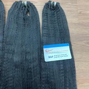 ผมหยิกไอน้ำแบบเรียบๆสไตล์เวียดนามสีดำธรรมชาติพร้อมส่ง - Product Image 2