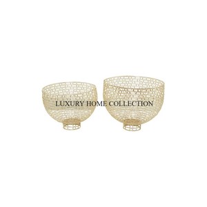 ชามโลหะที่เงางามและทันสมัยพร้อมขอบกว้างและรายละเอียดที่ประณีตเหมาะสำหรับการพบปะสังสรรค์ที่เป็นทางการและไม่เป็นทางการ - Product Image 6