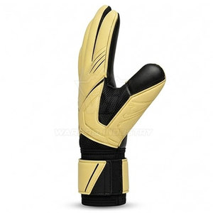 Gants de gardien de but en cuir durables, légers et ajustables pour le football, forte adhérence, ajustement confortable pour l'entraînement, les sports de plein air - Product Image 2