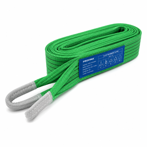 Eslinga Plana de Poliéster Provina con Doble Ojal, Correa de Elevación de Longitud Personalizada 1T-20T EN1492-1, Fabricada en Vietnam - Product Image 1