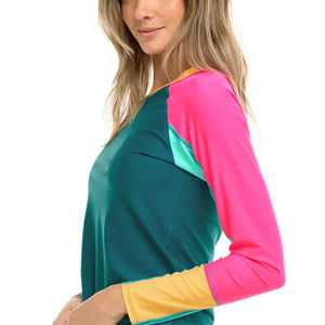 Perfect Style Women <b>MMA</b> <b>Rash</b> <b>Guard</b> Anti-UV Breathable Comfortable High Quality UPF50+ Quick Dry Hot Selling Trend Top 100% - Product Image 5