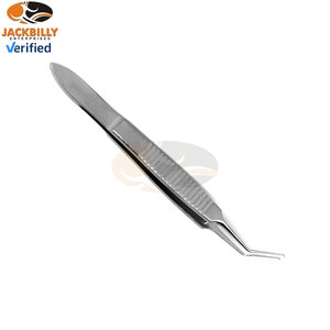 Pinzas de Capsulorrexis Gimbel para Cirugía Oftálmica, Acero Inoxidable, Punta Fina Manual, Instrumentos Quirúrgicos con Certificación CE, MOL Hospital - Product Image 6