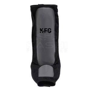 Protège-tibias classiques pour l'entraînement de boxe pour hommes, sangles réglables, cuir PU, antidérapants, légers, pour la boxe, le kickboxing, les arts martiaux, la salle de sport - Product Image 3