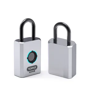 Slimme Vingerafdruk Hangslot Smart Keyless Locker Lock Elektronisch Hangslot Gym Slot Geschikt Voor Outdoor Locker En Thuis