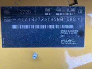 เครื่องยนต์รถตักดินแคตเตอร์พิลลาร์ 272D ปี 2015 พร้อมปั๊มไฮดรอลิก รับน้ำหนักได้ 9 ตัน - Product Image 6