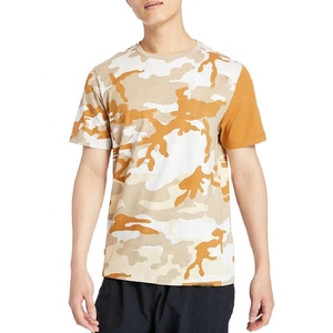 Vente en gros de t-shirts camouflage de haute qualité personnalisés pour hommes t-shirt graphique en coton camouflage pour hommes - Product Image 4