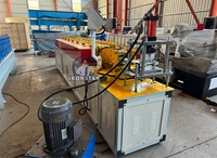 Machine de formage de rouleaux pour portes à enroulement, entièrement automatique, hydraulique, pour la découpe de lames de volets roulants