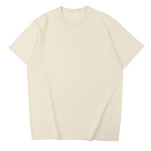 T-shirts pour hommes en coton 100% de haute qualité, t-shirt surdimensionné lourd, épaules tombantes, t-shirt décontracté unisexe - Product Image 3