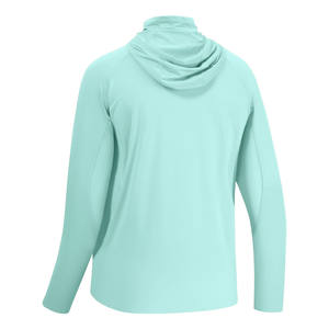 Sweats à capuche de pêche pour hommes, protection solaire, chemises de pêche à manches longues, 100% polyester, séchage rapide avec cache-visage, sweat à capuche de pêche pour hommes - Product Image 3