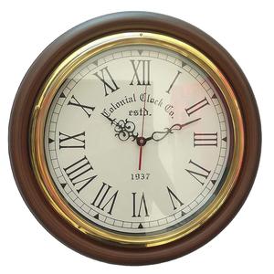 Nouvelle Arrivée Horloge Murale en Bois à Quartz à Cadran Unique avec Chiffres 3D Alimentée par Piles - Cadeau Élégant pour la Décoration de la Maison et du Salon - Product Image 1