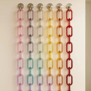 Chaîne murale décorative pour salon, mur d'accent, résine époxy de haute qualité, chaîne murale décorative, design moderne intérieur - Product Image 1