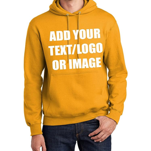 Nueva llegada sudaderas con capucha personalizadas transpirables logotipo personalizado parte delantera trasera alta calidad bordado/sudaderas con capucha serigrafiadas OEM - Product Image 2