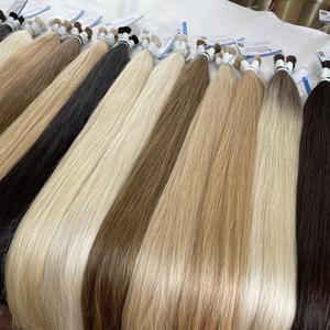 Thanh an Hair Factory Máquina al por mayor Doble trama Remy Virgen Extensiones de cabello humano vietnamita Invisible Top Cutícula Cabello 100g - Product Image 4