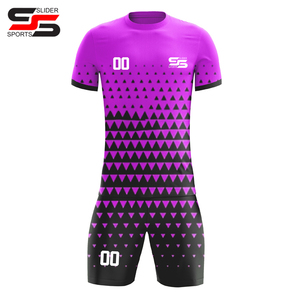 Uniformes de fútbol personalizados con nombre de equipo de fútbol para ropa deportiva, uniformes de fútbol hechos en fábrica al por mayor - Product Image 1