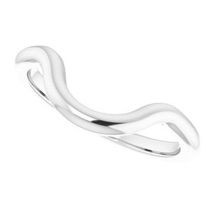 Stuller Wedding Band 51243:960P SS - Product Image 5