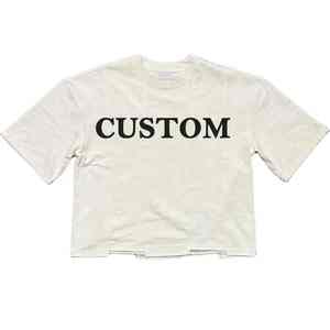 Camisetas Personalizadas para Hombre, Ecológicas, Transpirables, de 220g, Lisas, de Manga Corta, Estilo Urbano, Holgadas, de Corte Cuadrado, 100% Algodón - Product Image 4