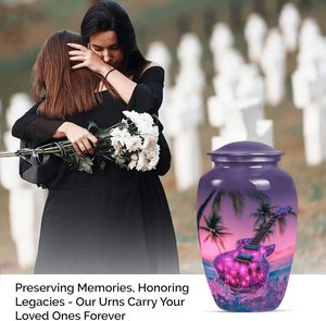 <b>Guitar</b> Urn for Ashes Adult Male Ashes for Women Human Ashes Cremation Memorial Urn for Mom Funeral Burial Urn Custom Size - Product Image 6