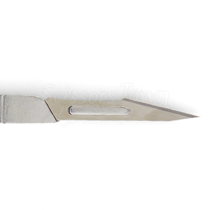 Poignée de scalpel chirurgical en acier inoxydable Poignée BP conçue pour une utilisation réutilisable dans les hôpitaux, les cliniques et les laboratoires - Product Image 4