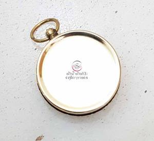 Brújula de bolsillo de regalo náutico magnética grabable, brújula de cara abierta de latón de la mejor calidad, brújula de diseñador para senderismo y Camping - Product Image 6