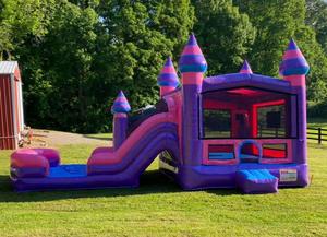 Castillo Inflable Personalizable con Tobogán Acuático y Piscina, Material de PVC - Product Image 4