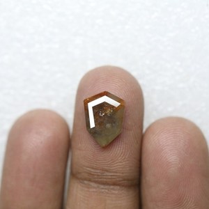 2,95 Ct. Diamante de corte de escudo rústico rojizo suelto natural para anillo de compromiso, joyería para ella - Product Image 4