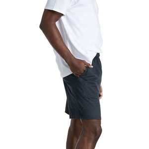 Pantalones cortos informales lisos de algodón 100% personalizados de estilo de tendencia para hombre, el mejor precio al por mayor con bolsillos laterales en diferentes colores, pantalones cortos - Product Image 3