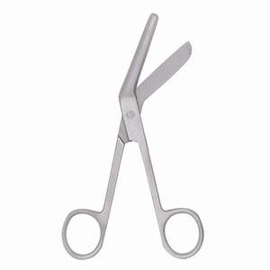 Medical Operating <b>Scissor</b> Straight and <b>Curved</b> <b>Scissors</b> 5.5" Cat Foot Design Paper Coated Surgery <b>Scissor</b> Orthopedic - Product Image 4