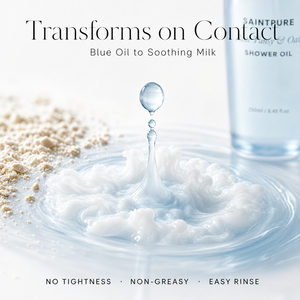 Huile de Douche Apaisante aux Herbes d'<span class=keywords><strong>Avoine</strong></span> et Tanaisie Bleue OEM pour Peaux Sensibles – Nettoyant Corporel Doux Texture Huile-Lait – Soulagement des Rougeurs - Product Image 5