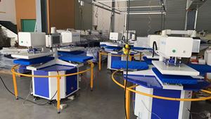 Masbond Nhà Máy May T Áo Sơ Mi In Ấn Báo Chí 4 Trạm 2 Đầu Máy Ép Nhiệt - Product Image 2