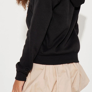 เสื้อมีฮู้ดผ้าฟลีซเนื้อนุ่มใส่สบายเสื้อผ้าลำลองสวมหัวแขนยาวแบบสวมศีรษะน้ำหนักเบาและอบอุ่น2026คุณภาพสูง - Product Image 2