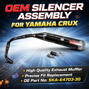 Conjunto de Silenciador OEM para Motocicleta Yamaha Crux, Silenciador de Escape 5KA-E4703-30, Pieza de Repuesto - Product Image 3