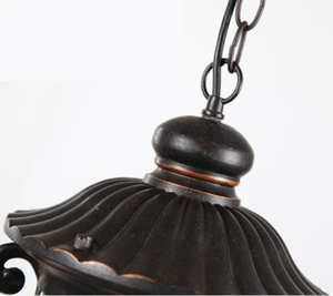 Lustre décoratif d'extérieur en aluminium de style européen américain Plafonniers d'extérieur - Product Image 5