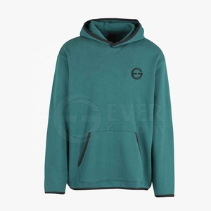 Sweat à capuche en molleton personnalisé pour homme Ever Glow - Coton/polyester - Couleur unie - Doublure respirante - Vêtements de sport d'hiver - Product Image 4