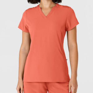 Uniformes hospitalarios con cuello en V, ropa de trabajo flexible, suave y profesional, ropa de protección ligera y duradera - Product Image 1