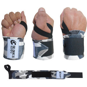 สายรัดข้อมือสำหรับออกกำลังกายสามารถปรับน้ำหนักได้ผ้าโพลีเอสเตอร์กันลื่นระบายอากาศได้ดีระดับมืออาชีพ - Product Image 1