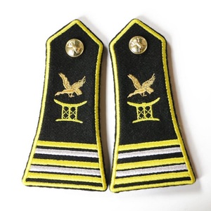 Uniformes professionnels de planche d'épaule rang épaulettes marines Polyester Design personnalisable et taille marchand nautique Royal - Product Image 2