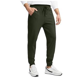 Pantalon de survêtement évasé décontracté de haute qualité pour hommes Pantalon de survêtement en coton uni à ceinture élastique pour hommes Pantalon de survêtement évasé pour hommes - Product Image 6
