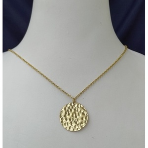 Handmade Brass Necklaces with Gold Plating Link <b>Chain</b> Religious Style Featuring Diamonds and Pearls for Wedding Party Gifts - Product Image 4