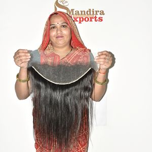 Cheveux vierges vietnamiens 100% alignés sur les cuticules, provenant d'un seul donneur, vente en gros, frontal HD 13*6, cheveux raides, sans perte ni nœuds, cheveux humains - Product Image 6