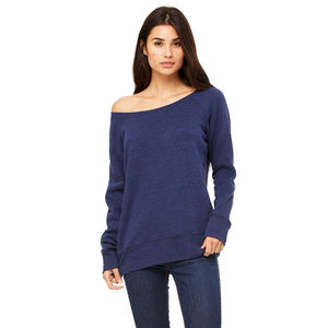 Sudadera GSM 350 cálida de invierno de alta calidad hecha a medida para mujer Sudadera de cuello ancho de lana de esponja 2025 - Product Image 1