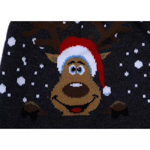 หมวกบีนนี่ถักแบบกำหนดเองสำหรับผู้ใหญ่ลายตัวละครลายจุดสำหรับวันหยุดฤดูหนาวและฉากชายหาด - Product Image 5