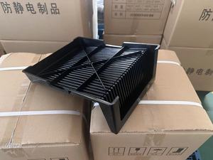 ที่วาง PCB รูปตัว L แบบนำไฟฟ้าปลอดภัย ESD พร้อมช่องใส่ 25 ช่อง (สีดำ) - Product Image 4