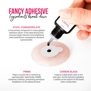 Fancy <b>Adhesive</b> 1-2 Sec Best Eyelash Extension Glue <b>Lash</b> <b>Adhesive</b> Private Label Fast Drying Private Label Eyelash Glue OEM ODM - Product Image 2